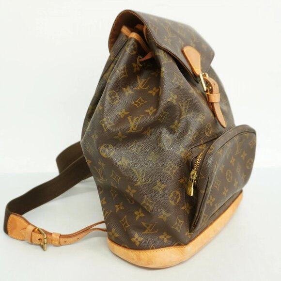 🔥EXTRA LARGE🔥 Authentic Louis Vuitton Monogram Montsouris GM Backpack Bag LV - Picture 8 of 16